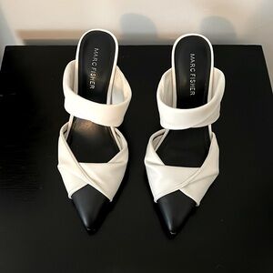 Marc Fisher Heaton Faux Leather Pumps Mules